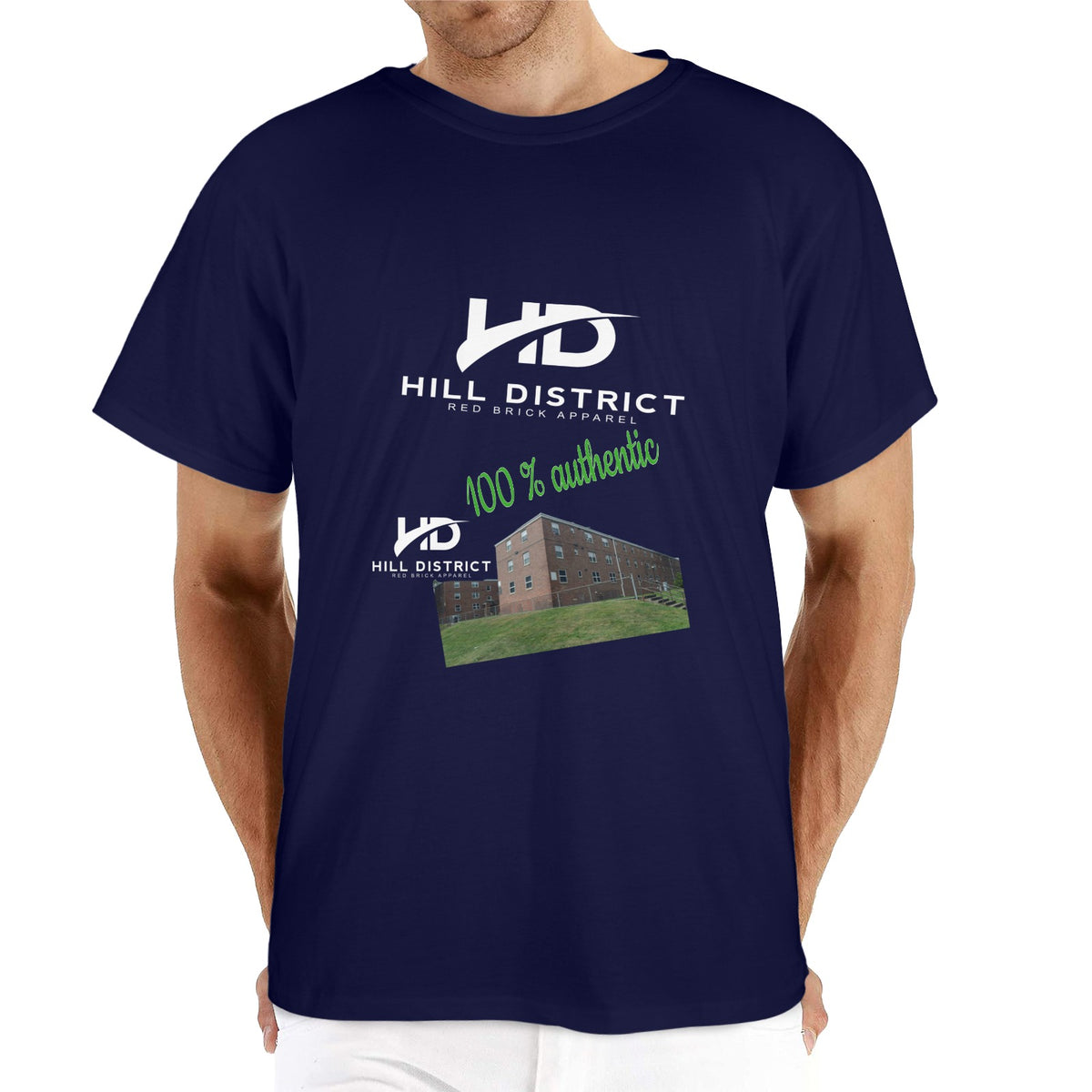 Hill District Teez Men's Cotton T-Shirt