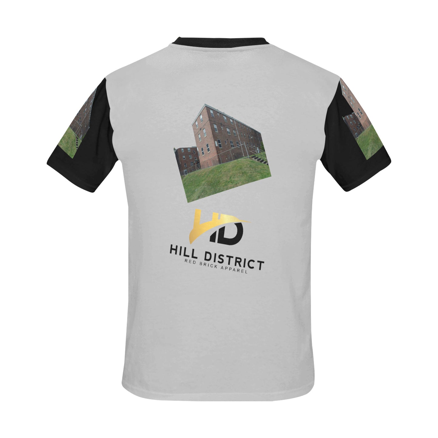 hill district men's all over print crew neck T-Shirt