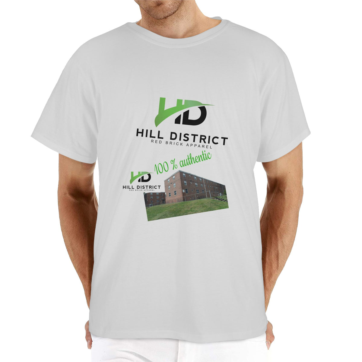Hill District Teez Men's Heavy Cotton T-Shirt