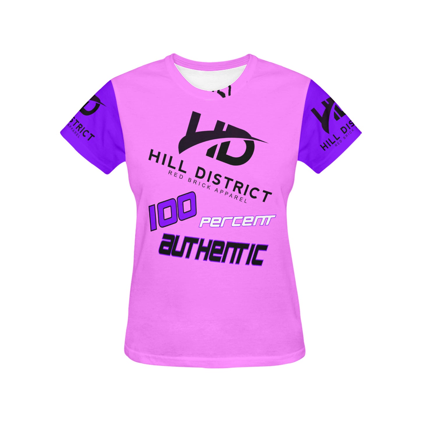hill district teez store ladies aop t shirt