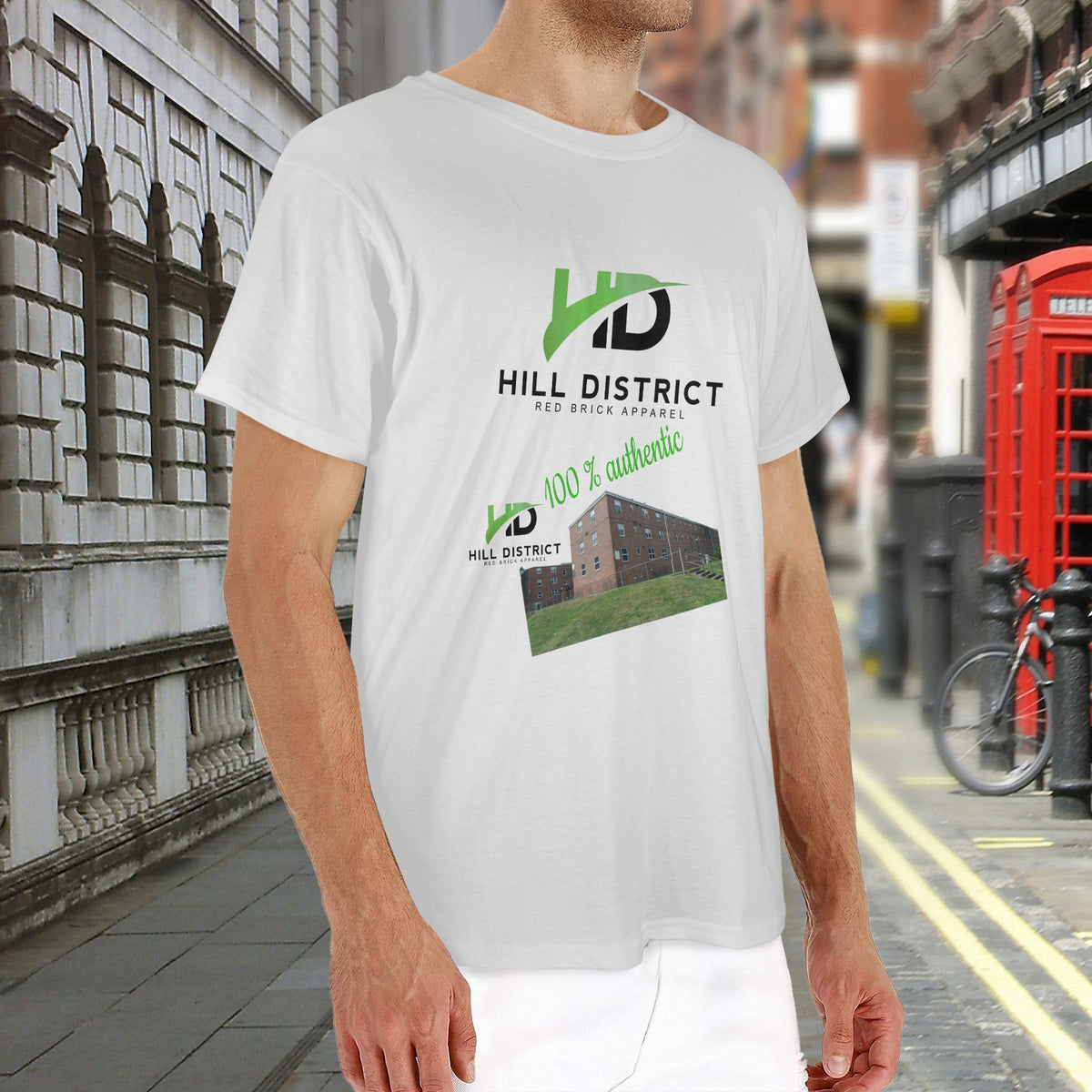 Hill District Teez Men's Heavy Cotton T-Shirt