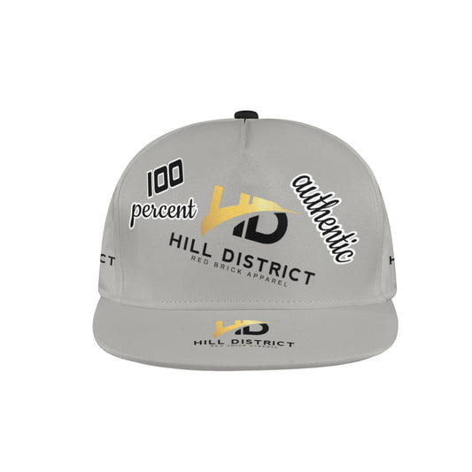 hill district teez all over print snapback Hat