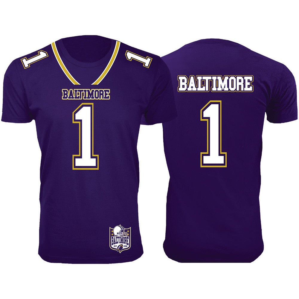 hill district teez mens football t shirts